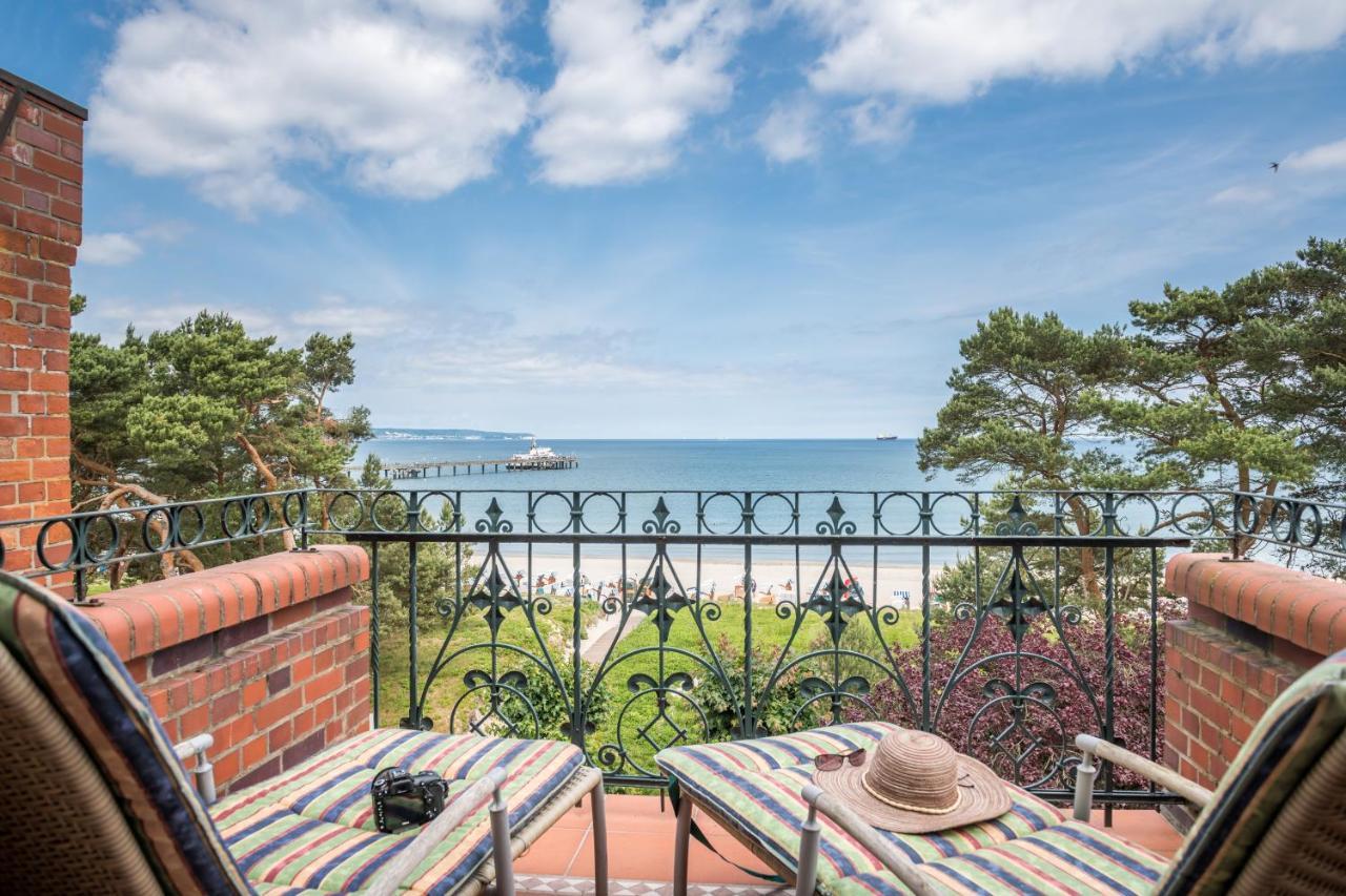 Fewo Direkt Am Strand Mit Meerblick Und Balkon,Villa Glueckspilz, Binz Ngoại thất bức ảnh